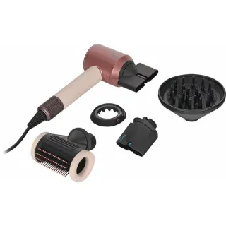Dyson Supersonic Nural Straight + Wavy Ceramic Pink/Roségold, Haartrockner (creme/roségold)
