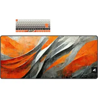 Sharkoon SKILLER SGK50 S3 Design Bundle D6, Set (orange/grau)