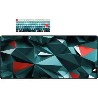Sharkoon SKILLER SGK50 S3 Design Bundle D1, Set (graugrün/rot)
