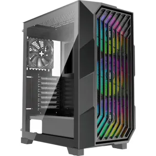 Xilence Xilent Breeze II XG181, Tower-Gehäuse (schwarz, Tempered Glass)