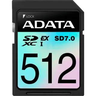 ADATA Premier Extreme SDXC 512 GB, Speicherkarte (schwarz, SD Express, UHS-I U3, Class 10, V30)