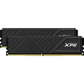ADATA DIMM 32 GB DDR4-3200 (2x 16 GB) Dual-Kit, Arbeitsspeicher (schwarz, AX4U320016G16A-DTBKD35, XPG Gammix D35, INTEL XMP)