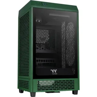 Thermaltake The Tower 200 Racing Green, Tower-Gehäuse (dunkelgrün, Tempered Glass)