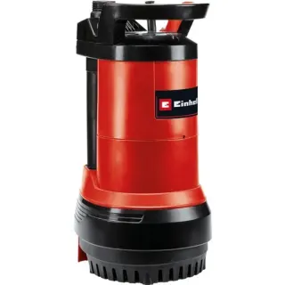 EINHELL Regenfasspumpe GE-PP 5555 RB-A, Tauch- / Druckpumpe (rot/schwarz, 550 Watt)