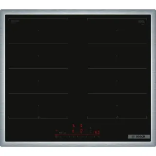 Bosch PXX645HC1E Serie 6, Autarkes Kochfeld (schwarz/edelstahl, 60 cm)