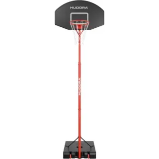 HUDORA Basketballständer Start 305, Fitnessgerät (rot/schwarz)