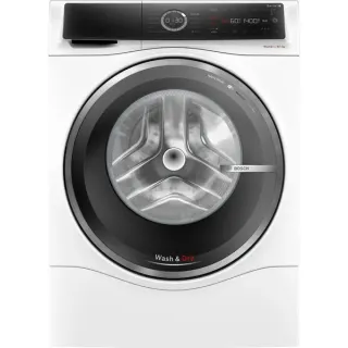 Bosch WNC244070 Serie 8, Waschtrockner (weiß/schwarz, Home Connect)