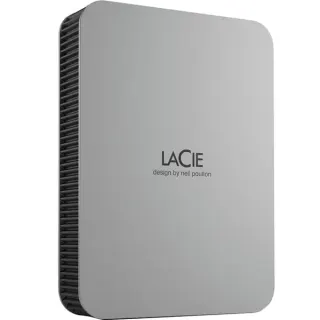 LaCie Mobile Drive Secure 2 TB, Externe Festplatte (grau, USB-C 3.2 (5 Gbit/s))