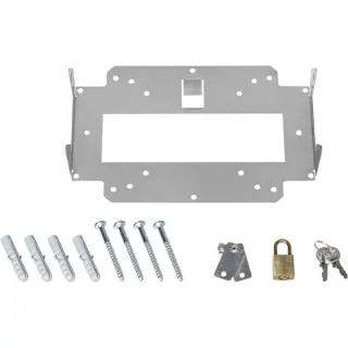 LANCOM Wall Mount + Lock (LN), Wandhalterung (10 Stück, inkl. Schlösser)