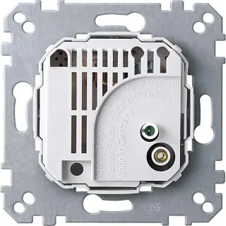 Merten Raumtemperaturregler-Einsatz Wechselkontakt 230 Volt Wechselstrom 5 Ampere 2 Ampere, Heizungsthermostat (Retail)