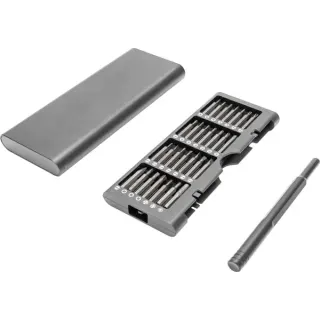 Digitus Feinmechaniker Schraubendreher Set, Bit-Satz (grau, 57-teilig)