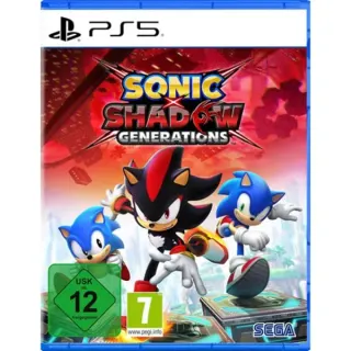 Sonic x Shadow Generations, PlayStation 5-Spiel
