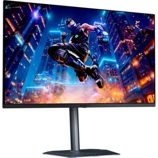 GIGABYTE MO32U2 QD-OLED, Gaming-Monitor (80 cm (31.5 Zoll), schwarz, UltraHD/4K, HDMI, DP, USB-Hub, KVM, 240Hz Panel)