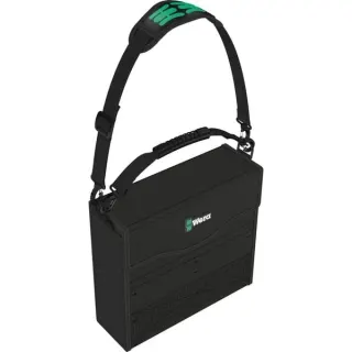 Wera 2go 2 Werkzeug-Container, Tasche (schwarz, mit Tragegriff und Schultergurt)