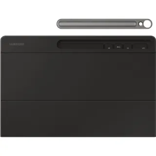 Samsung Book Cover Keyboard Slim, Tablethülle (schwarz, DE-Layout, Samsung Galaxy Tab S10 FE+)