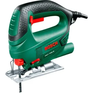 Bosch Heimwerken & Garten Stichsäge PST 700 E (grün/schwarz, Koffer, 500 Watt)