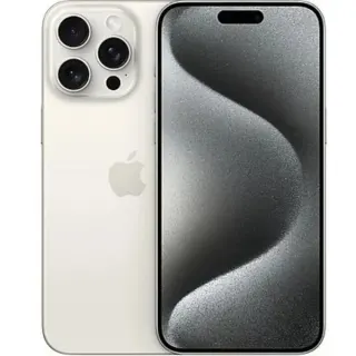 Apple iPhone 15 Pro Max 256GB Generalüberholt, Handy (Titan Weiß, iOS)