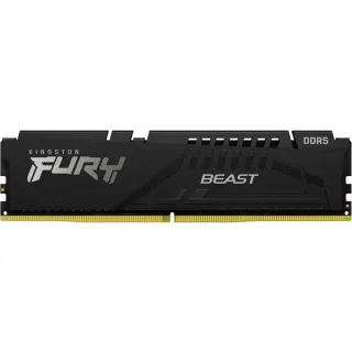 Kingston FURY DIMM 32 GB DDR5-5600 , Arbeitsspeicher (schwarz, KF556C36BBE-32, FURY Beast, AMD EXPO)