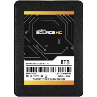 Mushkin Source HC 8 TB, SSD (schwarz, SATA 6 Gb/s, 2,5")