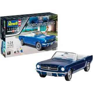 Revell Geschenkset "60th Anniversary of Ford Mustang", Modellfahrzeug (Maßstab: 1:24)