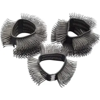 Hazet Bürstenband grob, gebogene Spitzen, Reinigungsbürste (23 mm)
