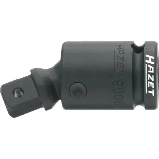 Hazet Kraft-Gelenkstück (9006S) 1/2", Verbindung (schwarz, Länge: 69 mm)