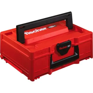 fischer Systainer M137, Werkzeugkiste (rot/schwarz, leer)
