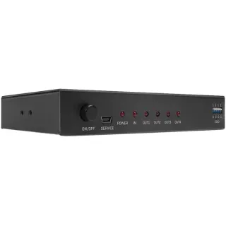 Lindy 4 Port HDMI 4K Splitter, HDMI Splitter (schwarz)