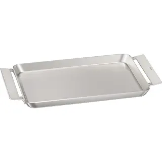 Bosch Home Teppan Yaki Pfanne HEZ9TY010 (edelstahl, groß, 46 x 23cm)