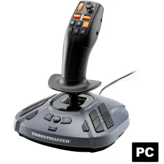 Thrustmaster SimTask FarmStick, Joystick (schwarz/blaugrau)