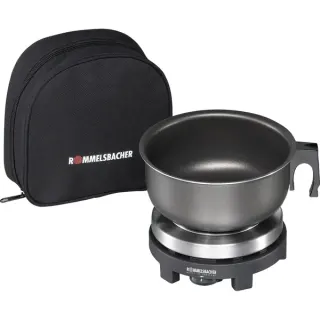 Rommelsbacher Reise-Kochplatte RK 501/S (schwarz)