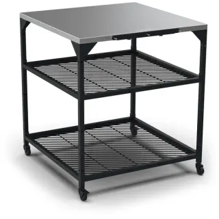 Ooni Modular Table V2 Large UU-P2F100, Untergestell (schwarz/edelstahl, für Ooni Pizzaofen samt Zubehör)