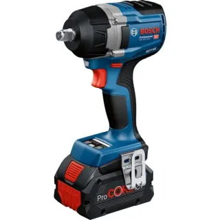 Bosch Professional Akku-Schlagschrauber GDS 18V-750 C Professional, 18Volt (blau, 2x Akku ProCORE18V 8,0Ah, Bluetooth, in L-BOXX)