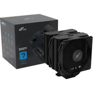 FSP MP7 Black, CPU-Kühler (schwarz, 120 mm)