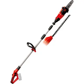 EINHELL Power X-Change Akku-Multifunktions-Werkzeug GE-HC 18 Li T, 18Volt, Hochentaster (rot, ohne Akku und Ladegerät)