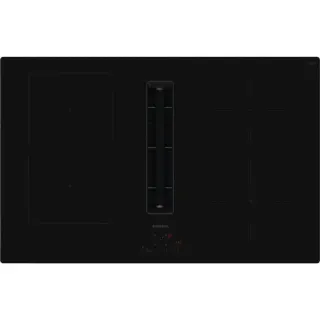 Siemens ED811BGA6, Autarkes Kochfeld (schwarz, 80 cm, mit integriertem Dunstabzug)