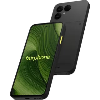 Das Fairphone (Gen. 6) 256GB, Handy (Horizon Black, Android 15, 8 GB)