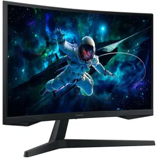 Samsung Odyssey G5 S27CG554EU, Gaming-Monitor (68 cm (27 Zoll), schwarz, QHD, VA, Curved, DP, HDMI, 165Hz Panel)