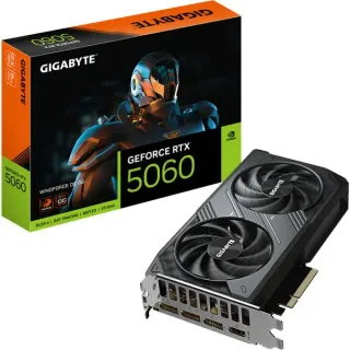 GIGABYTE GeForce RTX 5060 WINDFORCE OC 8G, Grafikkarte (DLSS 5, 3x DisplayPort, 1x HDMI 2.1)