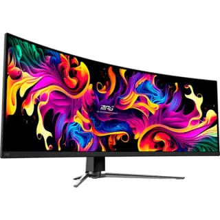 MSI MPG 491CQPDE QD-OLED Generalüberholt, Gaming-Monitor (124.5 cm (49 Zoll), schwarz, DQHD, QD-OLED, Curved, Adaptive-Sync, 144Hz Panel)