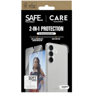 PanzerGlass Fashion 2-in-1 Set (transparent, Samsung Galaxy S25+)