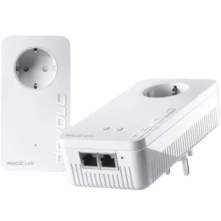 devolo Magic 2 WiFi 6 next Starter Kit, Powerline (weiß)