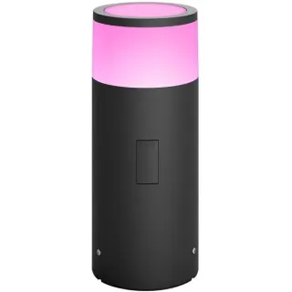 Philips HUE White & Color Ambiance Calla Sockelleuchte, LED-Leuchte (schwarz, Erweiterung)