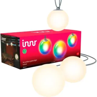 INNR Outdoor Smart Globe Light Colour 3er-Pack, LED-Leuchte (ersetzt 33 Watt)