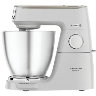 Kenwood Titanium Chef Baker XL Küchenmaschine KVL65.001WH (weiß, 1.200 Watt, integrierte Waage)