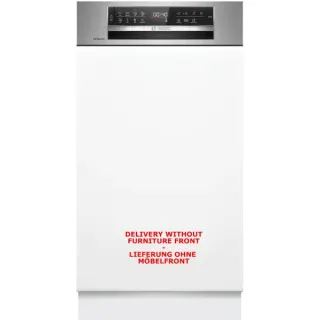 Bosch SPI6ZMS29E Serie 6, Spülmaschine (edelstahl (gebürstet), 45 cm, Home Connect)
