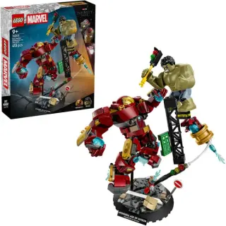 LEGO 76343 Marvel Super Heroes Duell der Giganten: Hulkbuster vs. Hulk, Konstruktionsspielzeug