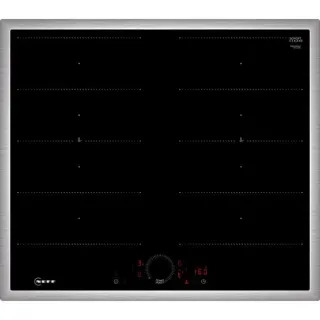 Neff T66SHX4L0 N 70, Autarkes Kochfeld (schwarz/edelstahl, 60 cm)