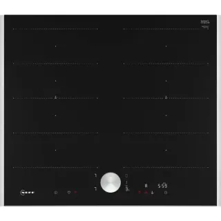 Neff T66TTX4L0 N 90, Autarkes Kochfeld (schwarz/edelstahl, 60 cm)