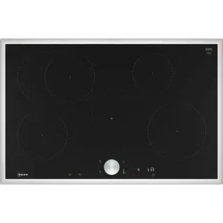 Neff T58STF1L0 N 90, Autarkes Kochfeld (schwarz/edelstahl, 80 cm)